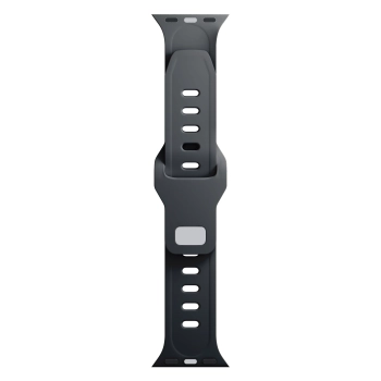 38/40/41/42 mm Black (small) - 3mk Silicone Watch Strap for Apple
