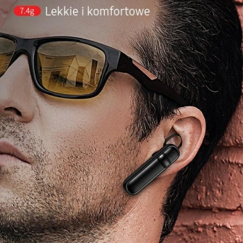 Beline słuchawka Bluetooth LM01 biała/white