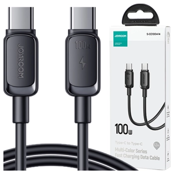 Kabel Joyroom Multi-Color Series A14 Lightning / USB-A 2.4A 1.2 m - czarny