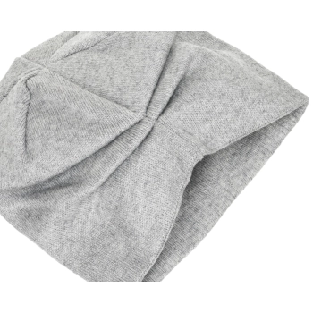 Czapka szara elegancka unisex do codziennego noszenia zapach