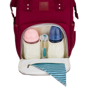 Torba do wózka bag plecak dla mamy taty na butelki spacerowa Peterson