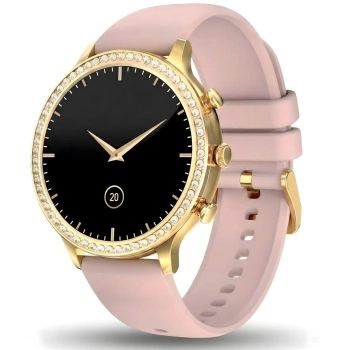 Smartwatch Gravity Złoty Pasek i Bransoleta GT5-3