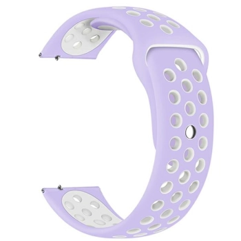 Beline pasek Watch 20mm Sport Siliconefioletowo-biały purple/white box