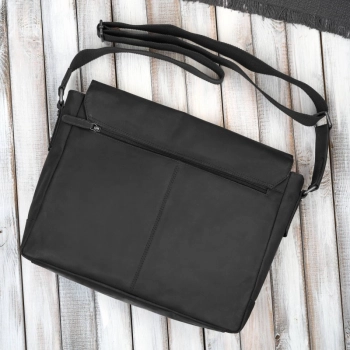 Torba skórzana męska vintage Paolo Peruzzi na ramię laptopa