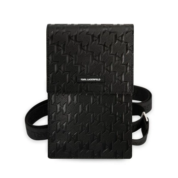 Karl Lagerfeld Torebka KLWBSAMSMKczarny/black Monogram Plate