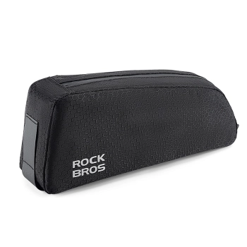 Torba rowerowa Rockbros na ramę na rurę górną 0,9l - czarna
