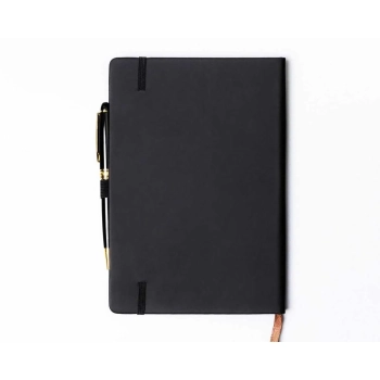 Notes planer notatnik A5 organizer w kropki zeszyt Peterson z gumką