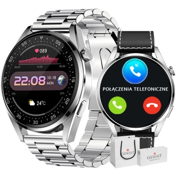 Smartwatch GIEWONT Vertex elegancki zegarek dotykowy