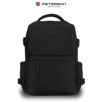 Plecak podróżny z miejscem na laptopa pojemny miejski sportowy Peterson