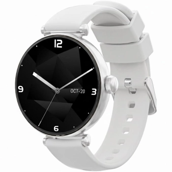 Smartwatch Gravity Srebrno Biały 2 Paski GT26-8
