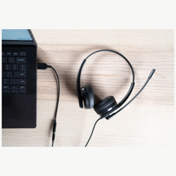 Słuchawki przewodowe Creative HS-230     z mikrofonem USB czarny