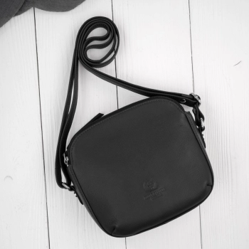 Mała skórzana torebka damska crossbody na ramię letnia Paolo
