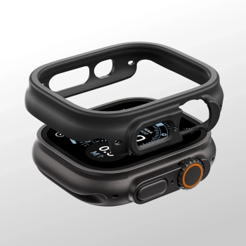 Etui ochronne AMAZINGTHING Minimal na Apple Watch UItra 3 49 mm - czarne