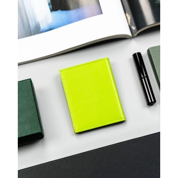 Etui na karty skórzane 302-BL-GREEN
