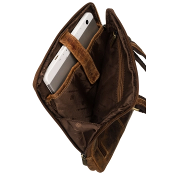 Torba skórzana PTN 014-TMH-5801 Tan