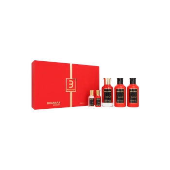 Zestaw Bharara Collection: Scarlet Edp 100ml + Shower Gel 200ml + Body Lotion 200ml + Edp 10ml + Rose Edp 10ml