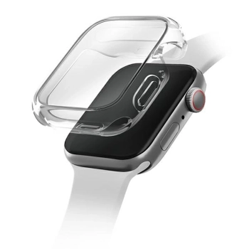 UNIQ etui Garde Apple Watch Series 7/8/9 41mm.  przezroczysty/clear