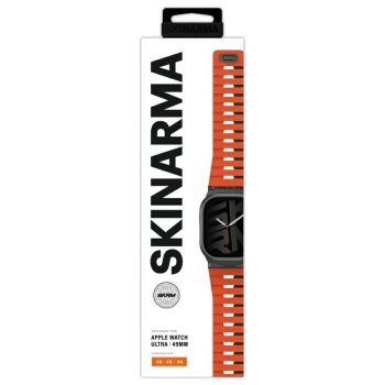 Pasek Skinarma Gemini do Apple Watch     49/46/45/44 mm pomarańczowy