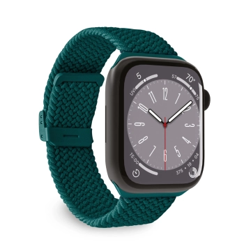 Pasek nylonowy Puro Loop do Apple Watch 38 / 40 / 41 mm - ciemnozielony
