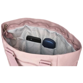 Nylonowy, pojemny shopper damski - Peterson