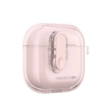 Etui AMAZINGTHING Minimal Case do AirPods 4 - różowe
