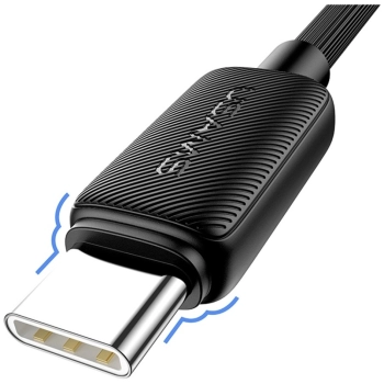 Kabel USAMS KY Series US-SJ693 3A USB-C  do USB-A 2m biały