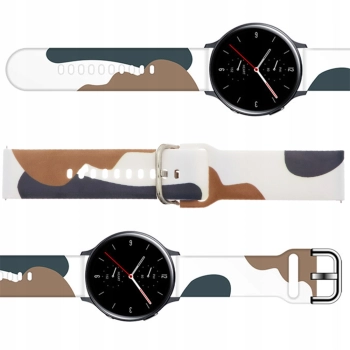 Strap Moro opaska do Samsung Galaxy Watch 42mm silikonowy pasek bransoletka do zegarka wzór 1