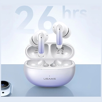 USAMS Słuchawki Bluetooth 5.3 TWS X-donseries ENC bezprzewodowe czarny/black BHUENCXD01 (US-XD19)