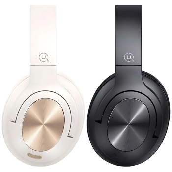 USAMS Słuchawki Bluetooth 5.3 nauszne    US-YH Series czarny/black TDLYEJYS01 (USAMS-YH21)