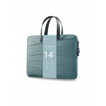 INNOSTYLE DAMSKA TORBA NA LAPTOPA 13 14 WODOODPORNA CARRYLITE SLIM ZIELONA