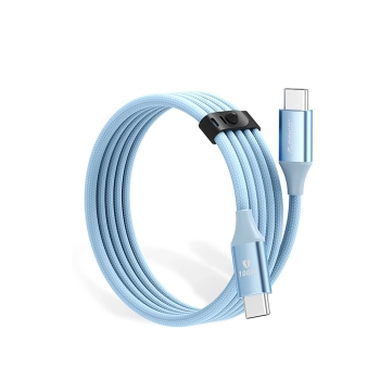 Kabel Orico CDX 100W 5A Power Delivery USB-C - USB-C 1m - niebieski