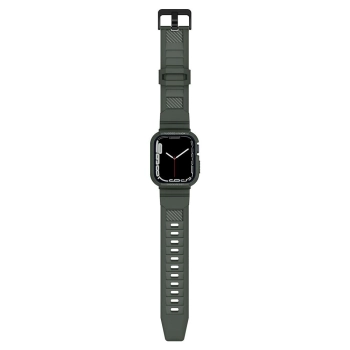 SPIGEN RUGGED ARMOR PRO APPLE WATCH 4 / 5 / 6 / 7 / 8 / 9 / SE (44 / 45 MM) MILITARY GREEN
