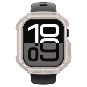SPIGEN RUGGED ARMOR V2 APPLE WATCH 10 / 11 (42 MM) DUNE BEIGE