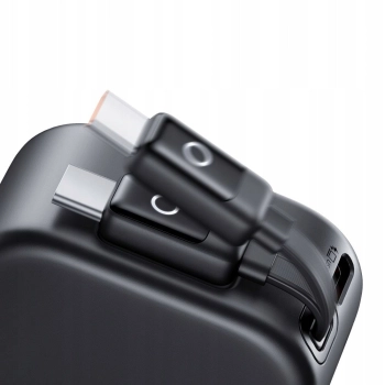 MCDODO SZYBKA ŁADOWARKA SAMOCHODOWA 3X USB USB-C 93W LED KABEL ZWIJANY 1M