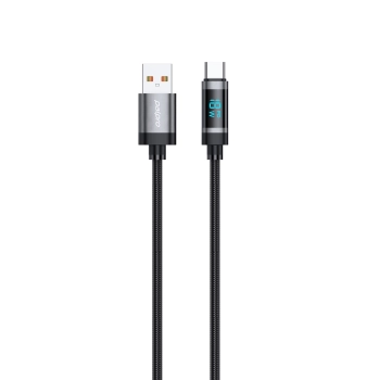 PALPRO KABEL USB-A USB-C SZYBKIE ŁADOWANIE DO SAMSUNG APPLE 3A 18W LED 1M