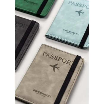 Etui na paszport karty dokumenty dowód Peterson skórzane