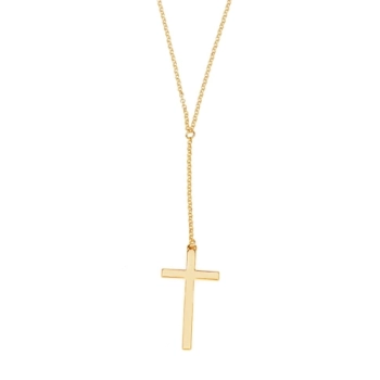 Naszyjnik cieniutki z krzyżem z kolekcji Heavenly (C15/ROZ/18AU)