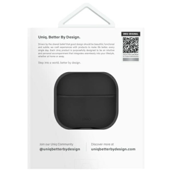 UNIQ etui Lyden DS AirPods 4             czarny/dallas black