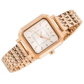 Zegarek Damski Armani Exchange ze Srebrzystą Bransoletką