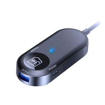 3mk Double Car Charger 135W PD QC PPS USB 2A4C Black/Gray