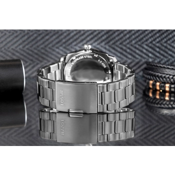 Zegarek Męski FOSSIL Machine Iron Grey FS4774 + BOX
