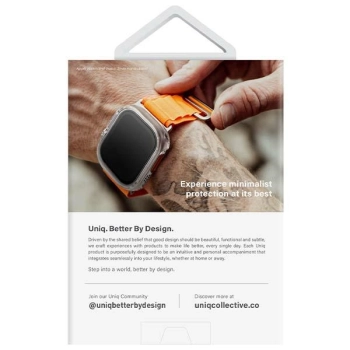 UNIQ etui Garde Apple Watch Ultra/Ultra2 49mm szary/smoked grey