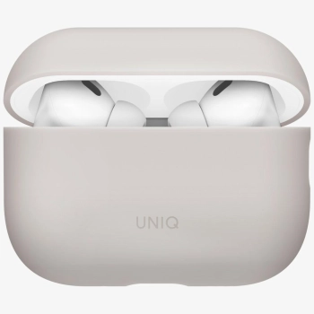 Etui UNIQ Lino do AirPods Pro 3 gen      Silicone beżowy