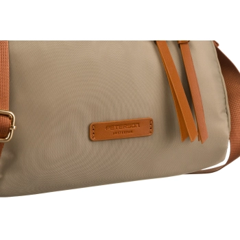 Damska listonoszka torebka Peterson na ramię z paskiem crossbody elegancka