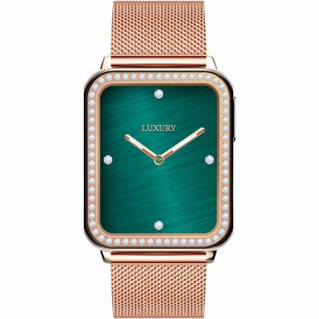 Smartwatch Gravity Różowe Złoto Szary 2 Paski GT17-4