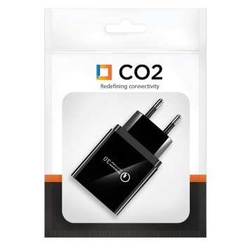 CO2 SZYBKA ŁADOWARKA SIECIOWA 3X USB DO SAMSUNG TELEFONU QUICK CHARGE 3.0 18W