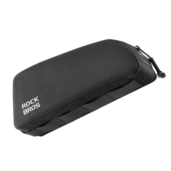 Torba rowerowa Rockbros na ramę na rurę górną 0,9l - czarna