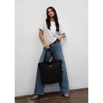 Wygodny shopper damski z poliestru - Rovicky