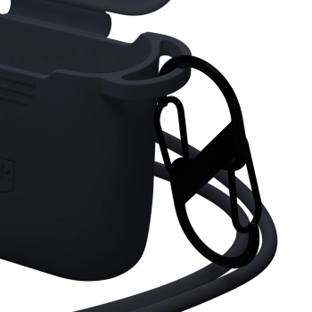 Accessories - Apple AirPods 4 - 3mk Silicone AirPods Case Black