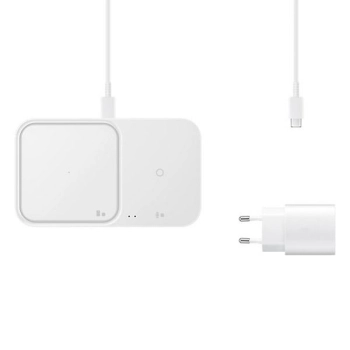 Ładowarka indukcyjna Samsung EP-P5400TW+ ład. siec. biały/white Duo